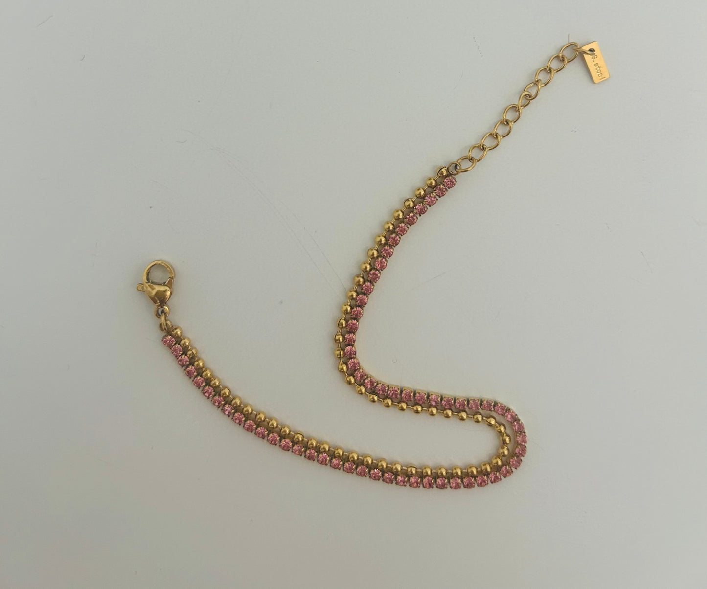 Braselet double pink vibe