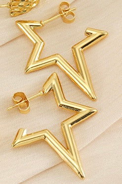 Star earrings