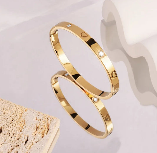 Bangle raintone heart